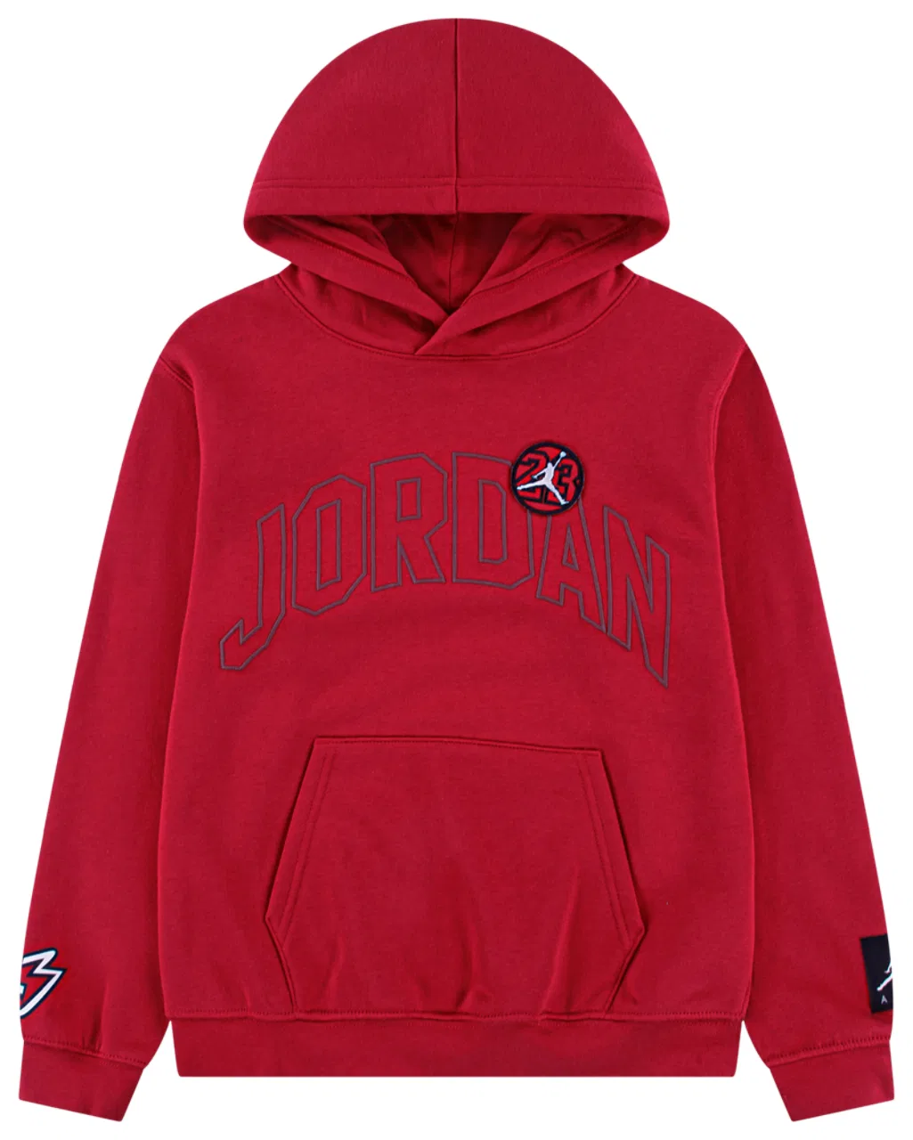 Худи для мальчиков Dynasty Fleece Pullover Jordan, красный