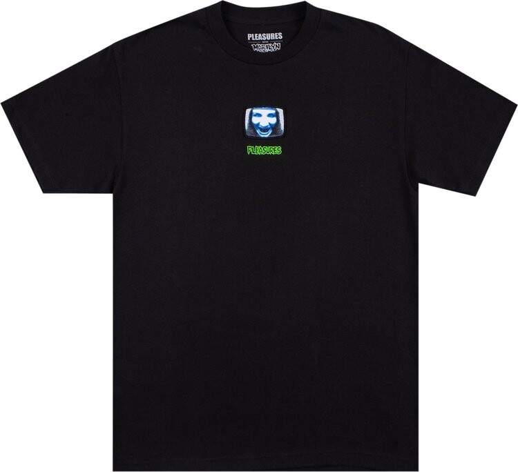 

Футболка Pleasures TV T-Shirt 'Black', черный