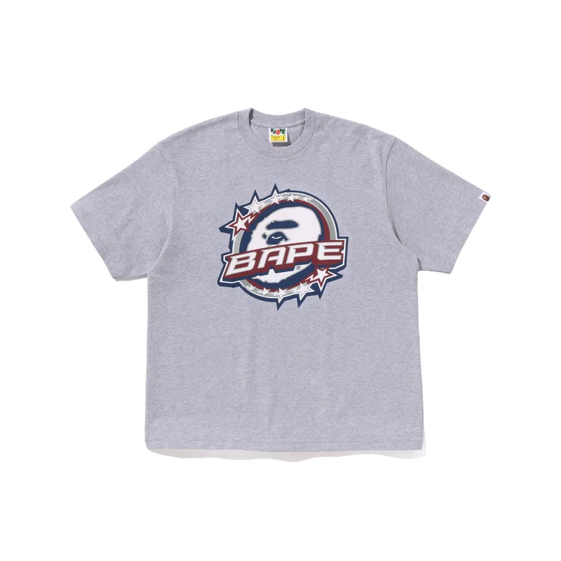 Детская футболка с круглым вырезом FW26 A BATHING APE, Gray