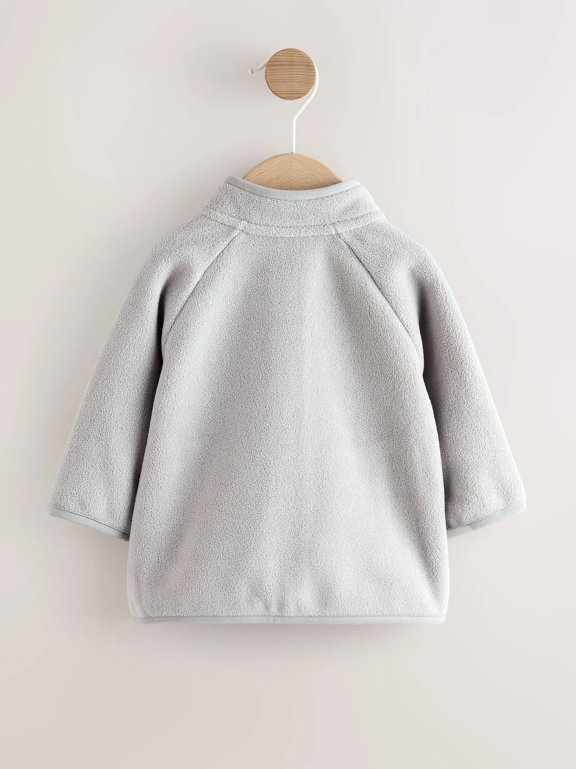 Флисовая куртка на молнии, Micro Fleece Next, серый — фото 2