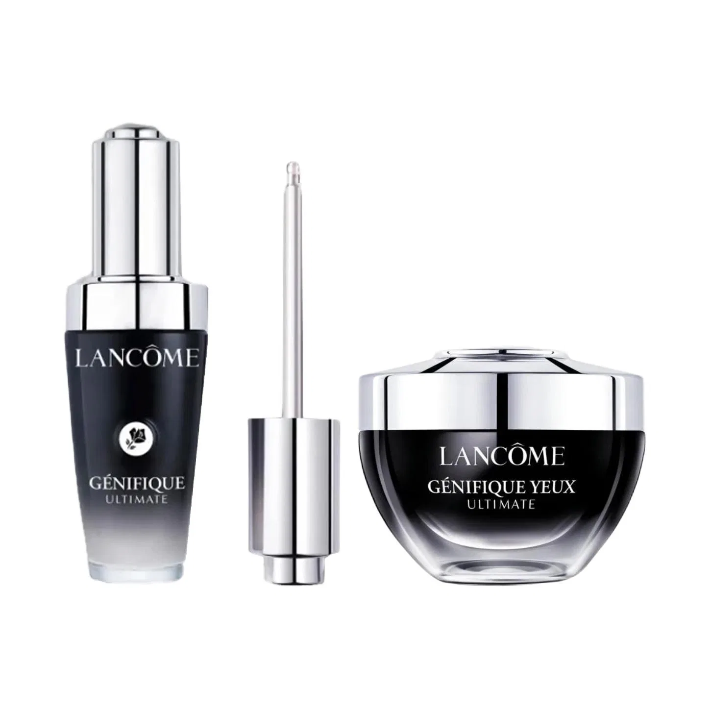 Набор для ухода за кожей с сывороткой и кремом для глаз, LANCOME, 30мл+20мл