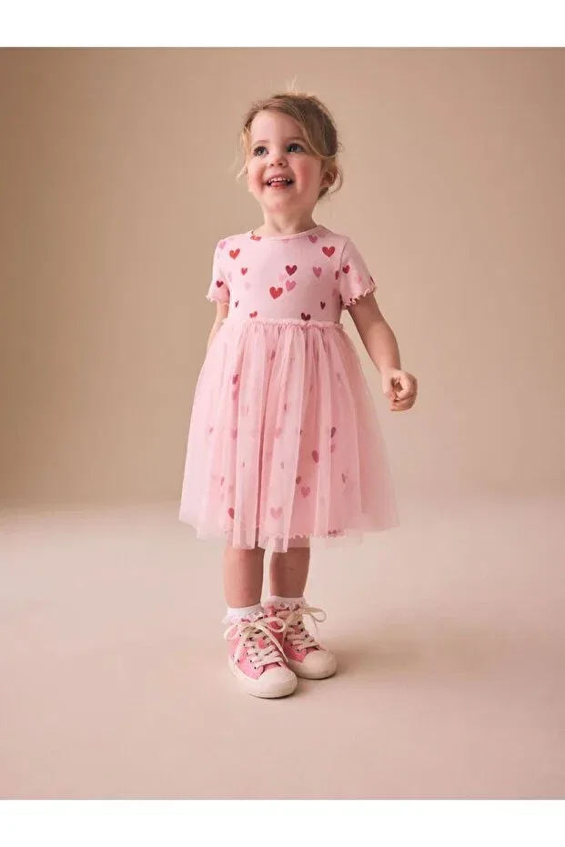 Детское платье с принтом Next Baby, Multicolor