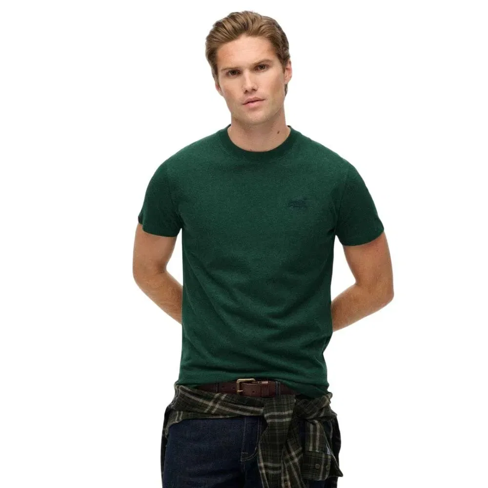 Футболка с коротким рукавом с вышивкой Vintage Logo Superdry, зеленый