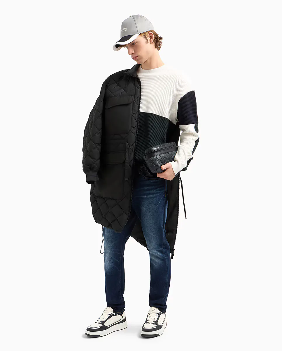 

Мужские джинсы J14 приталенного кроя Armani Exchange, синий индиго