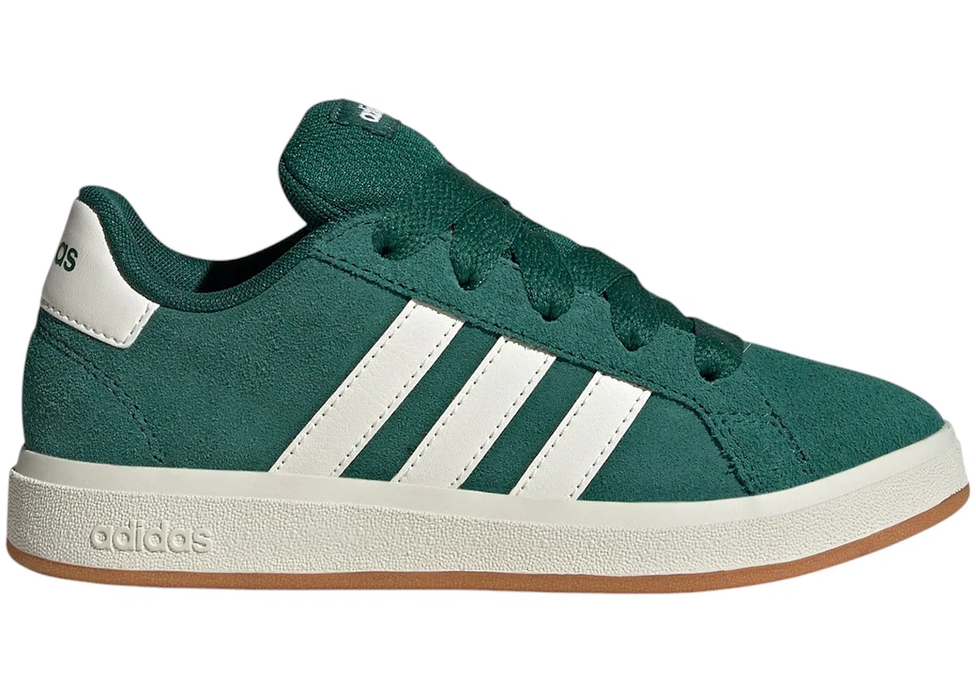 Детские кроссовки Lifestyle Adidas Grand Court 00s, Collegiate Green/Off White/Gum