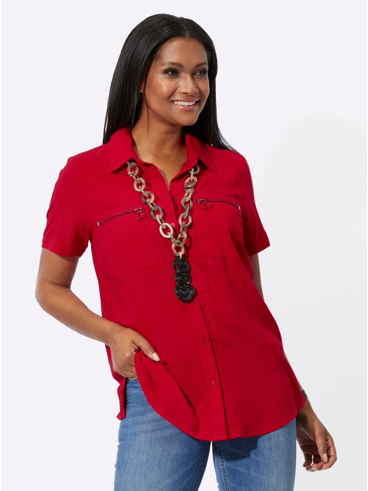 

WITT WEIDEN Длинная блузка красного цвета