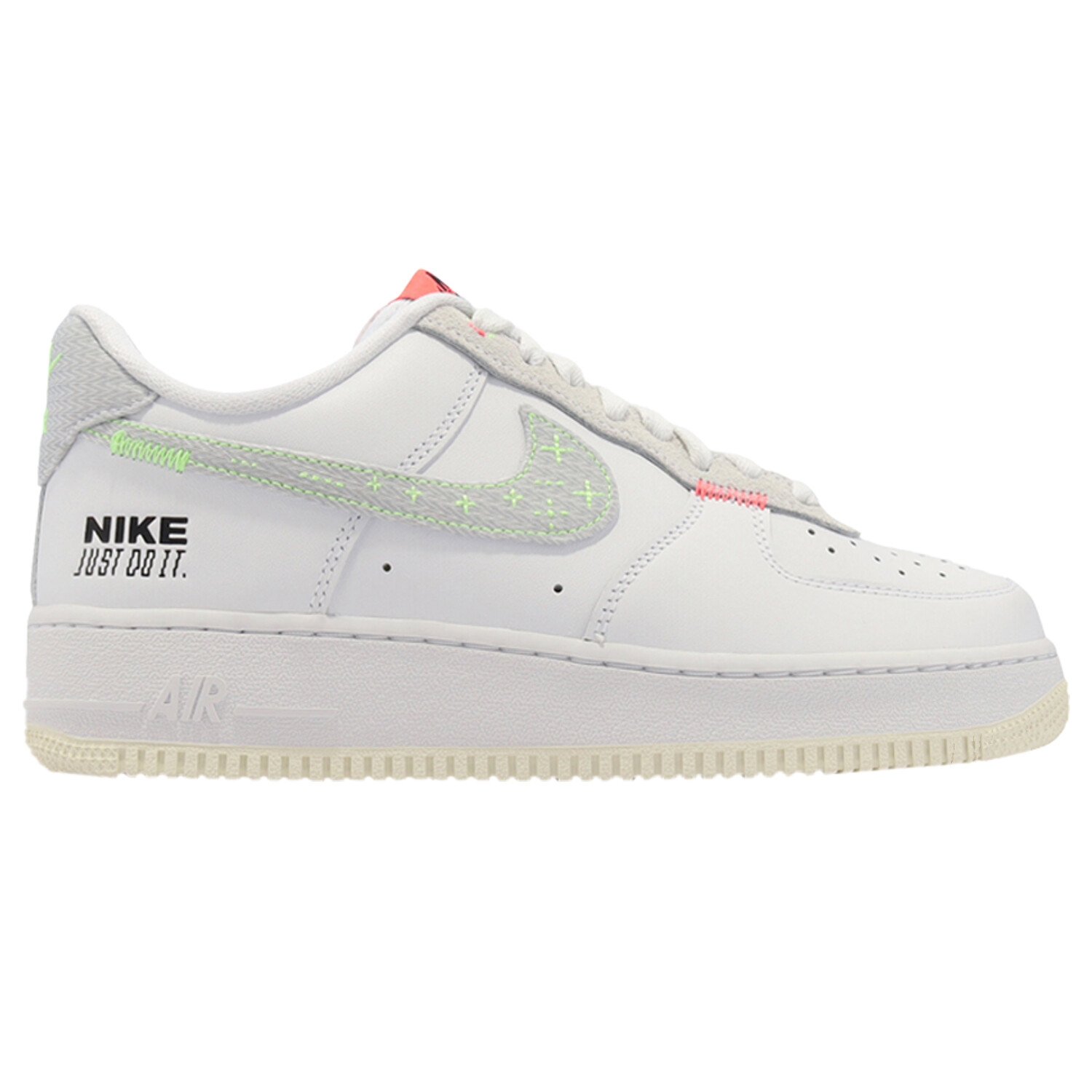 

Кроссовки Nike Air Force 1 '07 LV8 'Just Stitch It - White Coconut Milk', белый