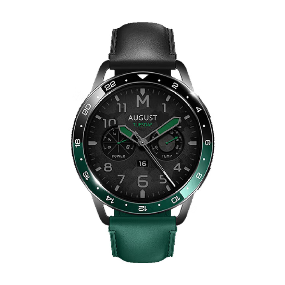 

Умные часы Xiaomi Watch S3, 1.43", Bluetooth, черный/зеленый