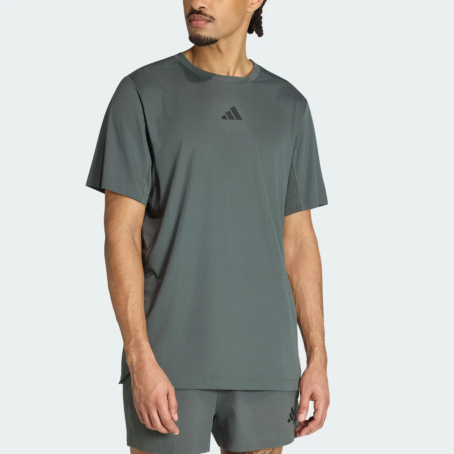Футболка с круглым вырезом Ivy Green, Adidas — фото 3