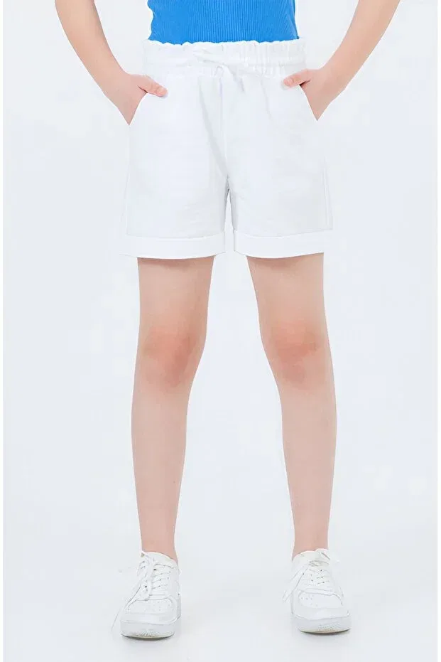 Детские шорты для девочек хлопковые Dmb Boys & Girls, White