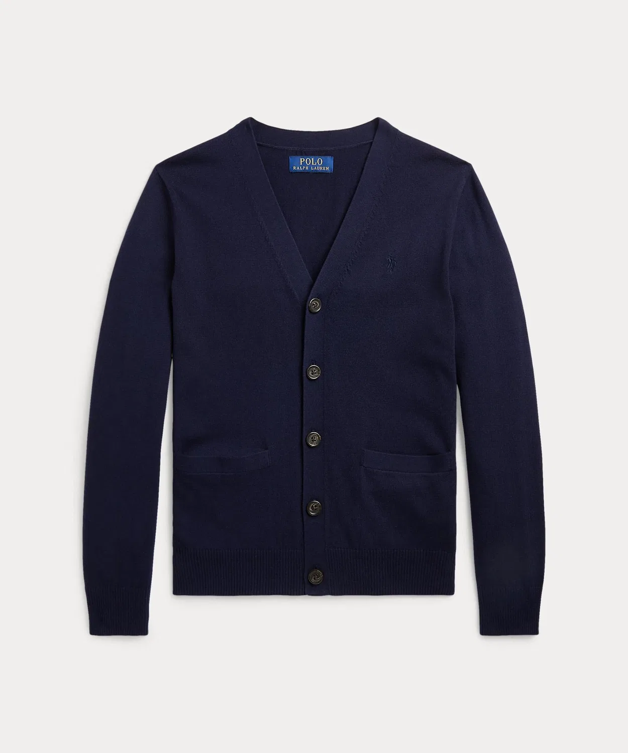 Детский хлопковый кардиган с длинным рукавомPOLO RALPH LAUREN CHILDRENSWEAR, Navy