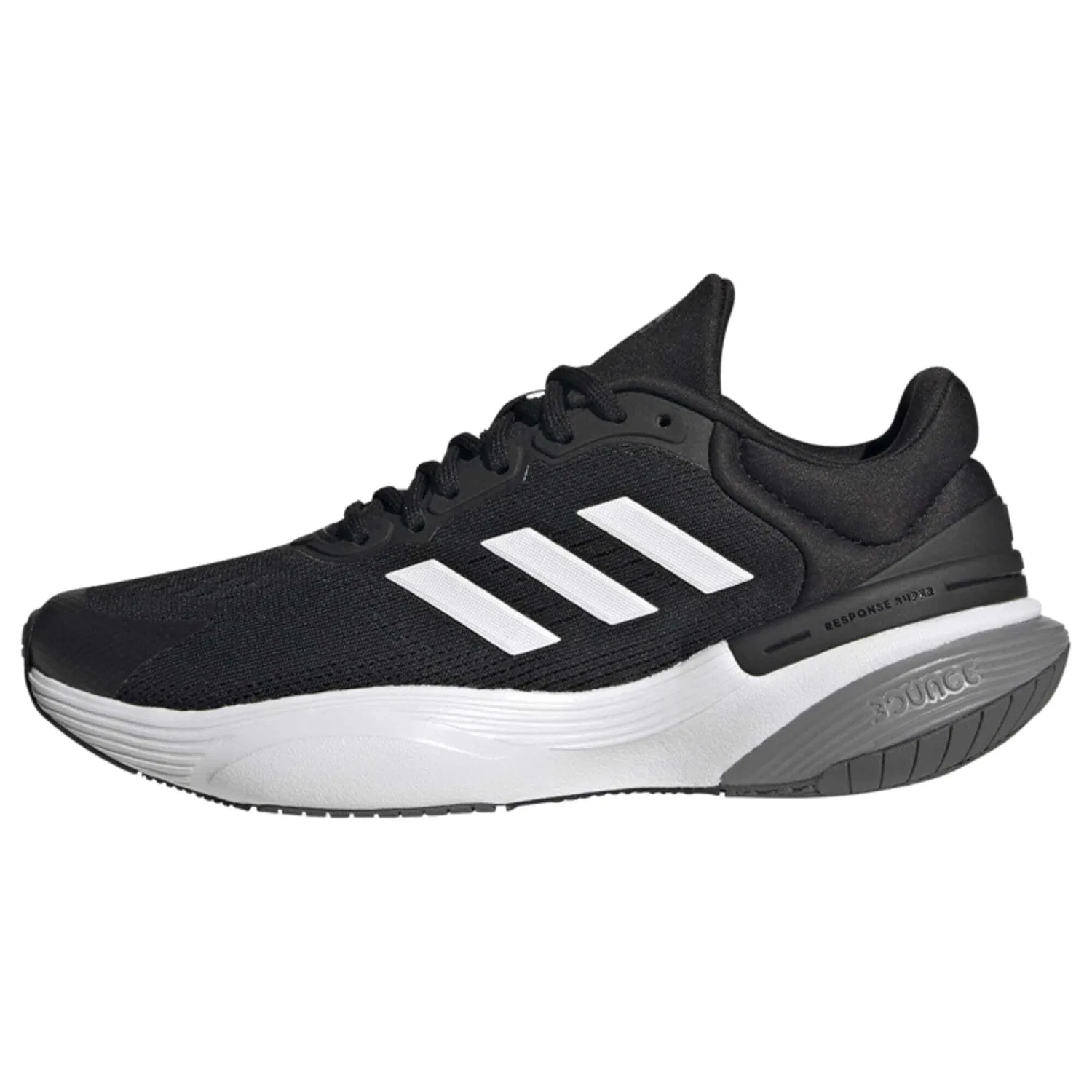 Детские кроссовки для мальчиков с принтом Response Super 3.0 J Adidas, Black Core Black Ftwr White