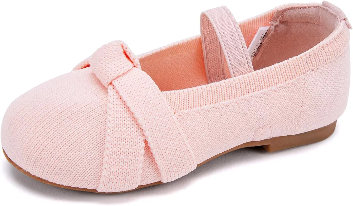 Детские балетки для девочек с принтом BMCiTYBM, Pink