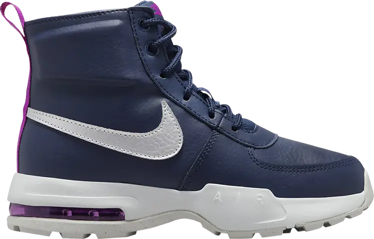 

Ботинки Nike Air Max Goaterra 2.0 GS 'Midnight Navy Vivid Purple', синий