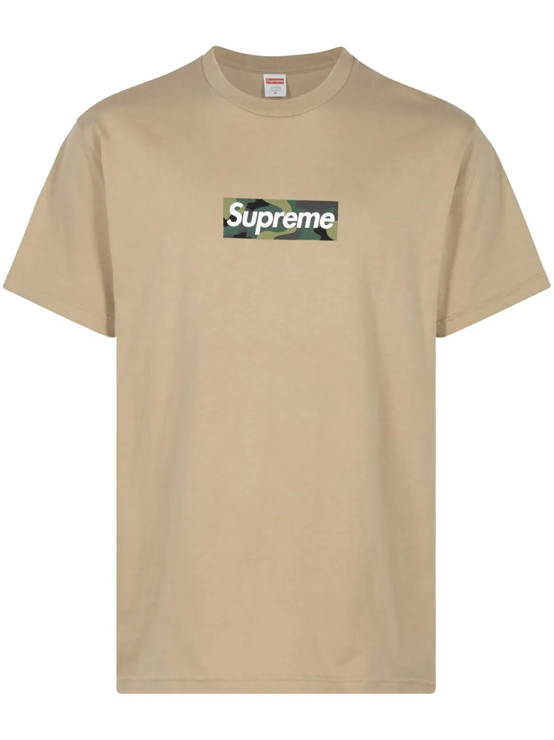 Футболка с логотипом Supreme, нейтральные