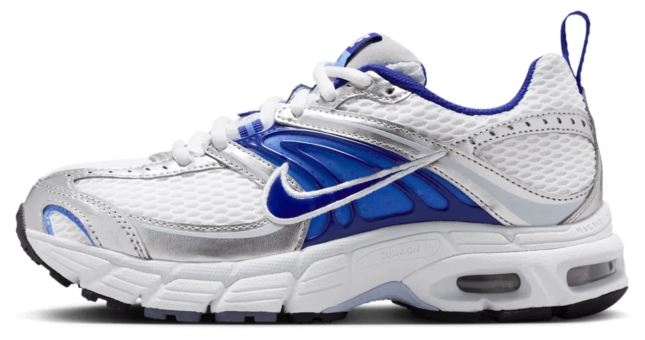 Кроссовки для девочек Air Max Moto 2K Nike, цвет White/Concord/Wolf Grey — фото 2