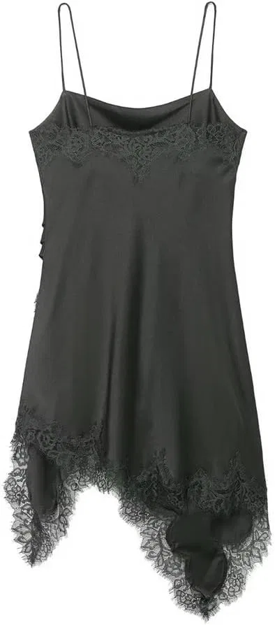 Женское кружевное платье-комбинация с пайетками Camisole, 1 — фото 3