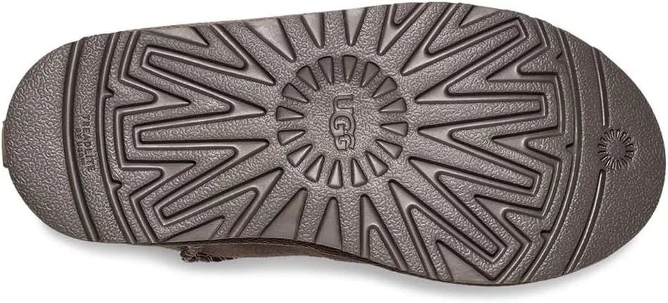 Детские ботинки для девочек Classic Mini Platform UGG, Smoke Plume — фото 3