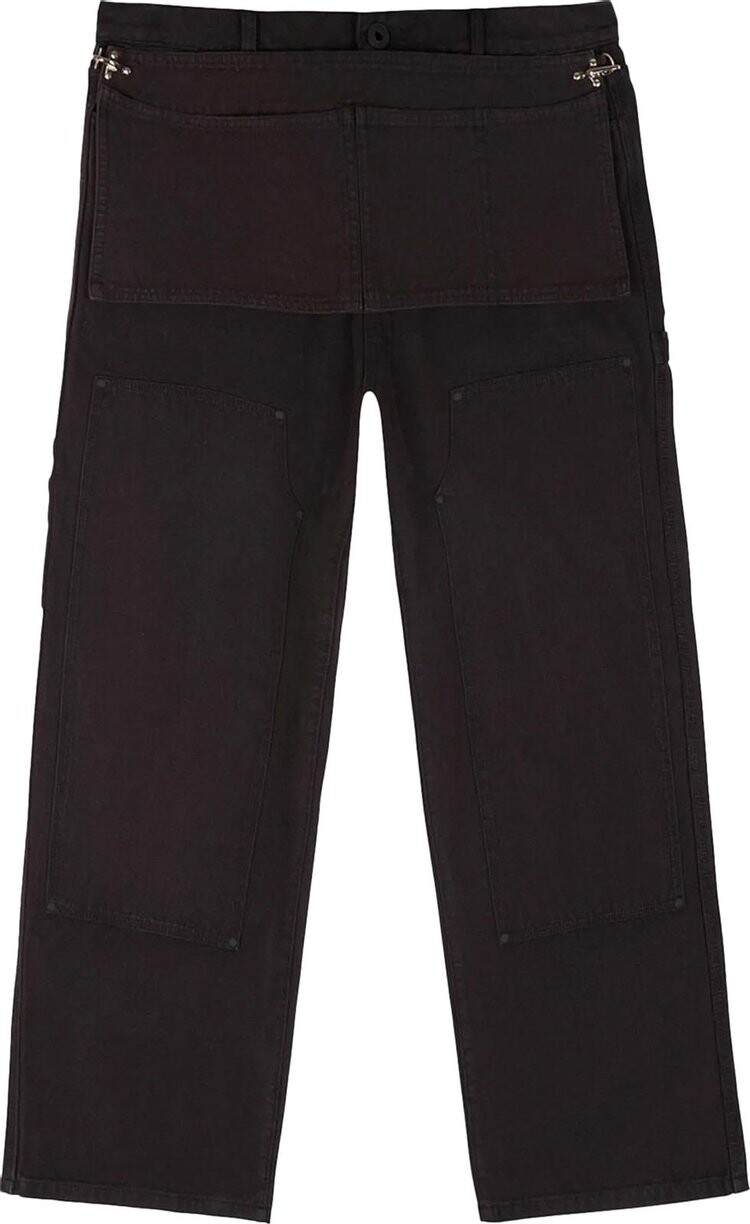 

Брюки Brain Dead Canvas Gardening Pant 'Washed Black', черный