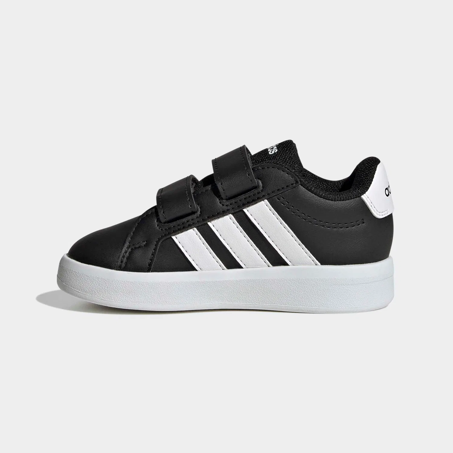 Детские кеды классические Grand Court 3.0 Adidas Sportswear, Core Black/Ftwr White — фото 3