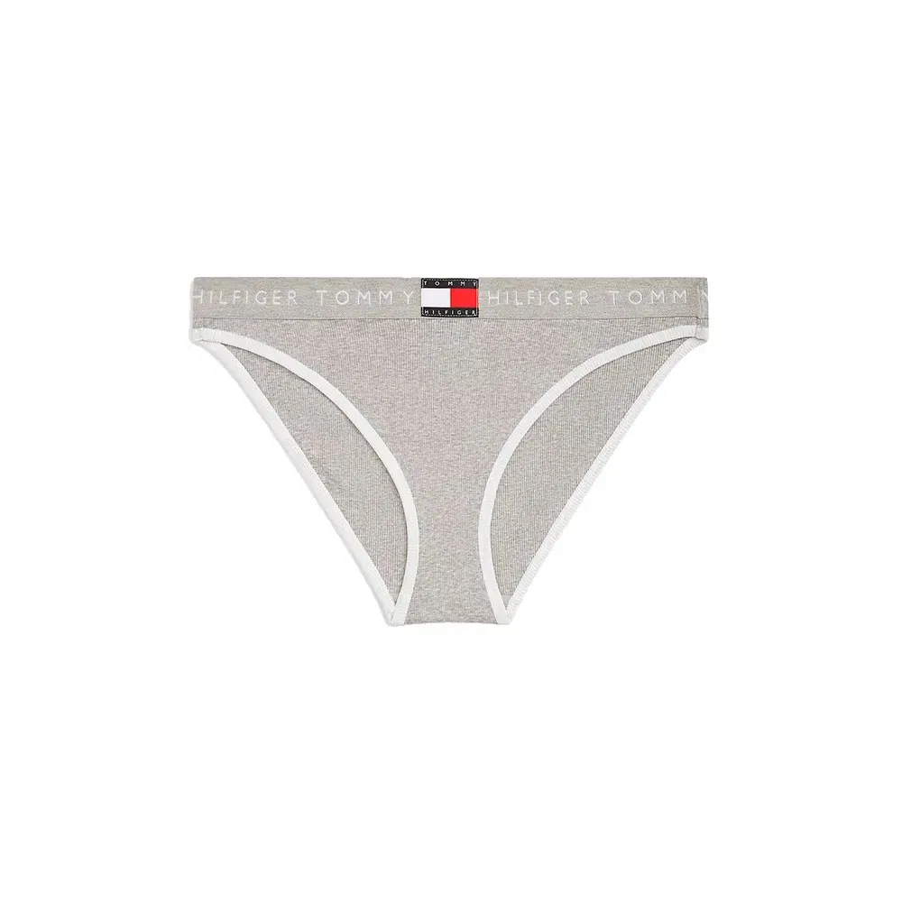 Трусы Rib Tommy Hilfiger, серый — фото 3