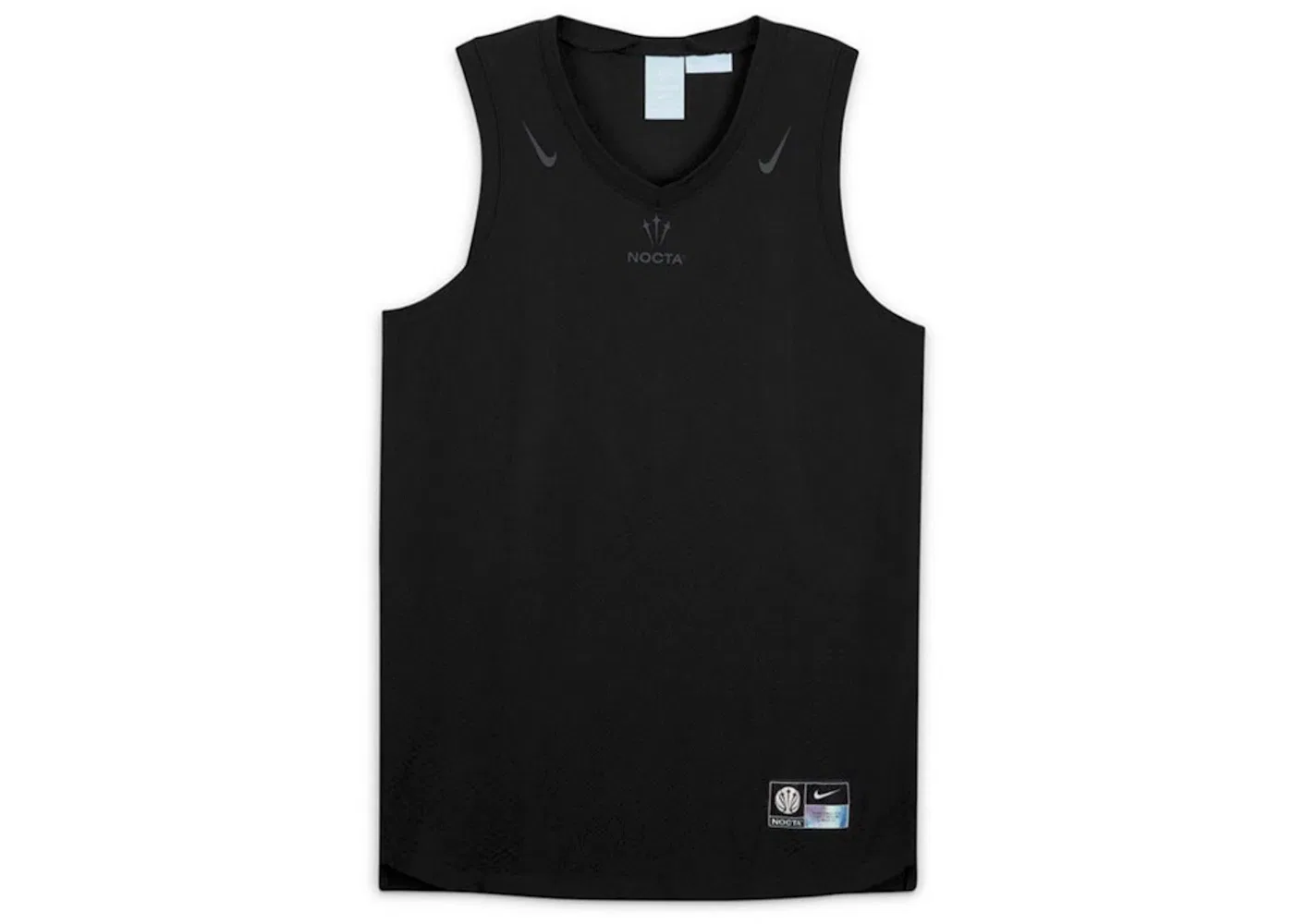 Мужская баскетбольная форма с принтом Nike x NOCTA Basketball Uniform, черный