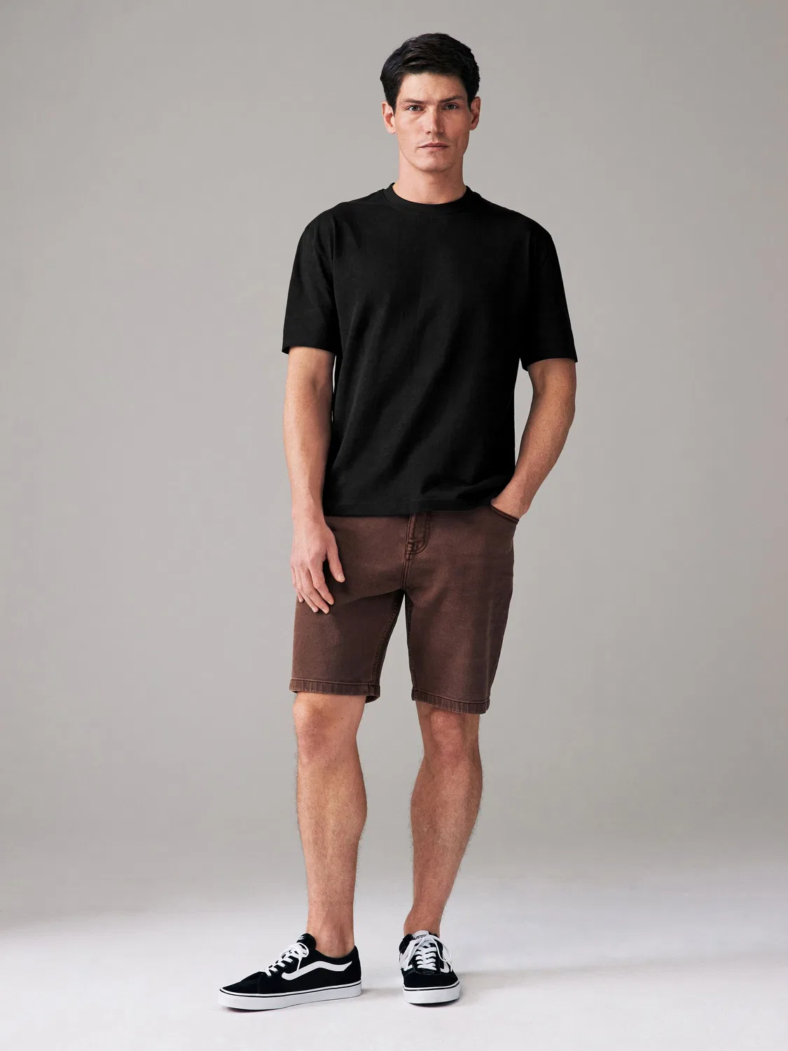 Футболка Relaxed Fit Black Heavyweight Next, черный — фото 2