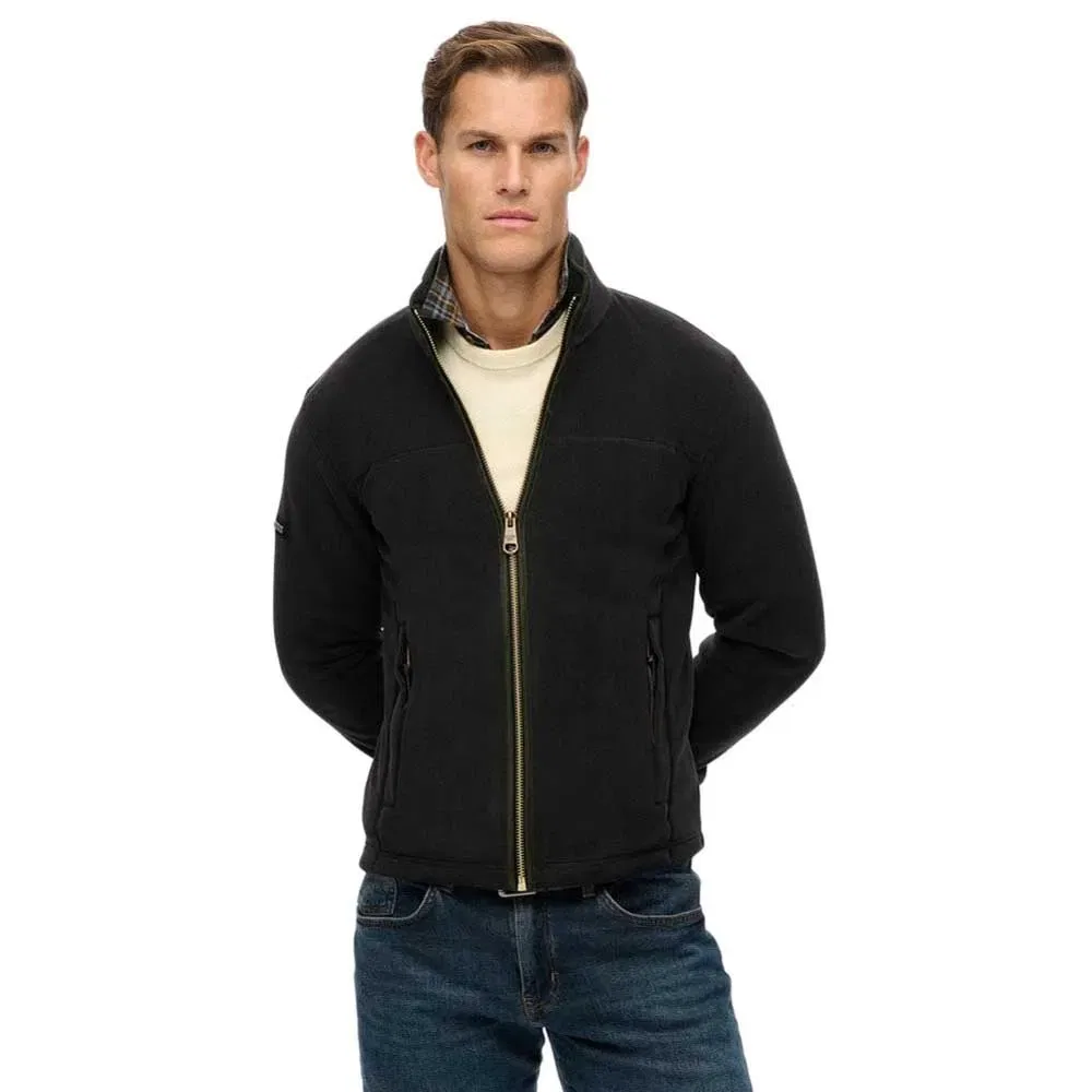 Куртка флисовая Estate Superdry, черный