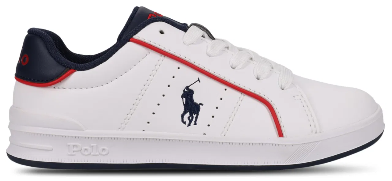 Кроссовки для девочек Heritage Court III Polo, цвет White/Navy/Navy