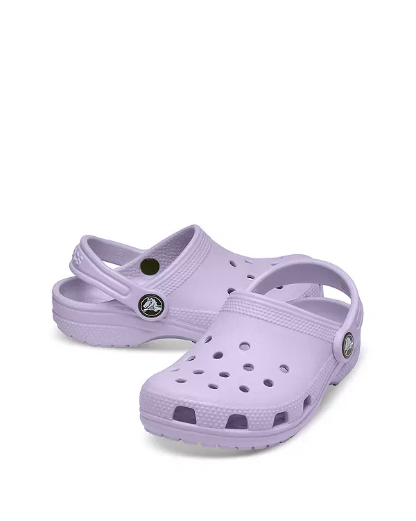 Детские сабо для девочек Classic Clogs Crocs, Lavender — фото 3
