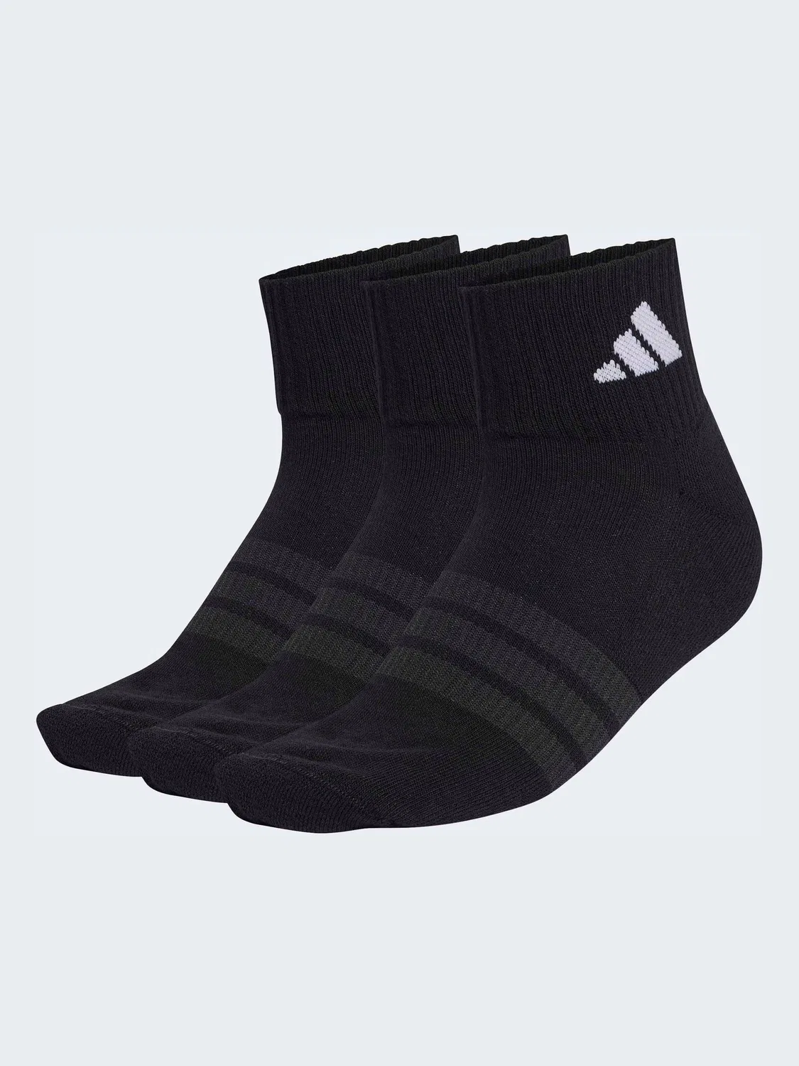 Носки спортивные Cushioned Essential Ankle Socks adidas, черный