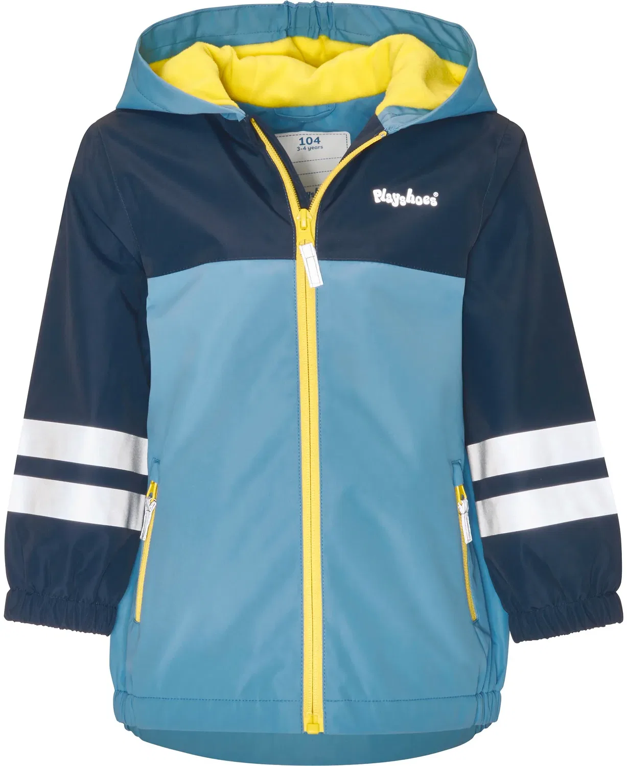 Куртка уличная с флисовой подкладкой, морской Playshoes