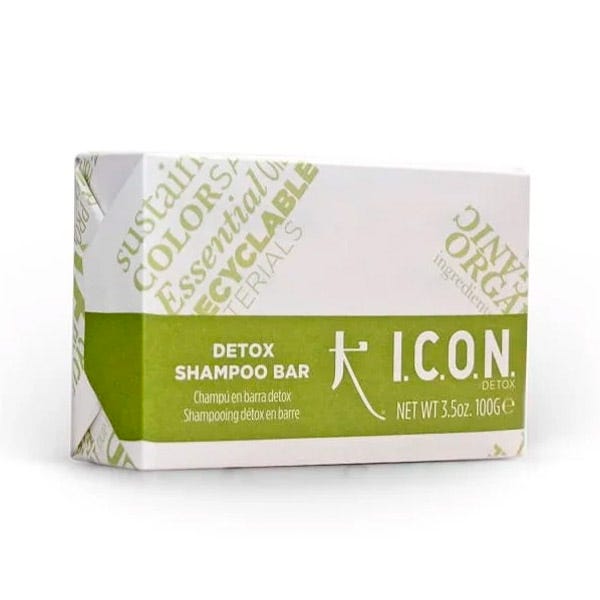 

Твердый шампунь для удаления загрязнений ICON Detox