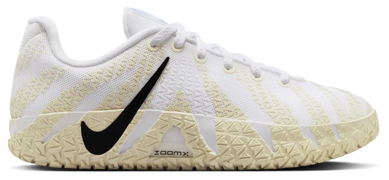 Детские кроссовки для мальчиков с пеной ZoomX Nike Ja 3, Nike, White Black Coconut Milk