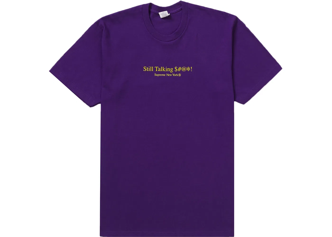 Мужская футболка с принтом Supreme Still Talking Tee, Purple