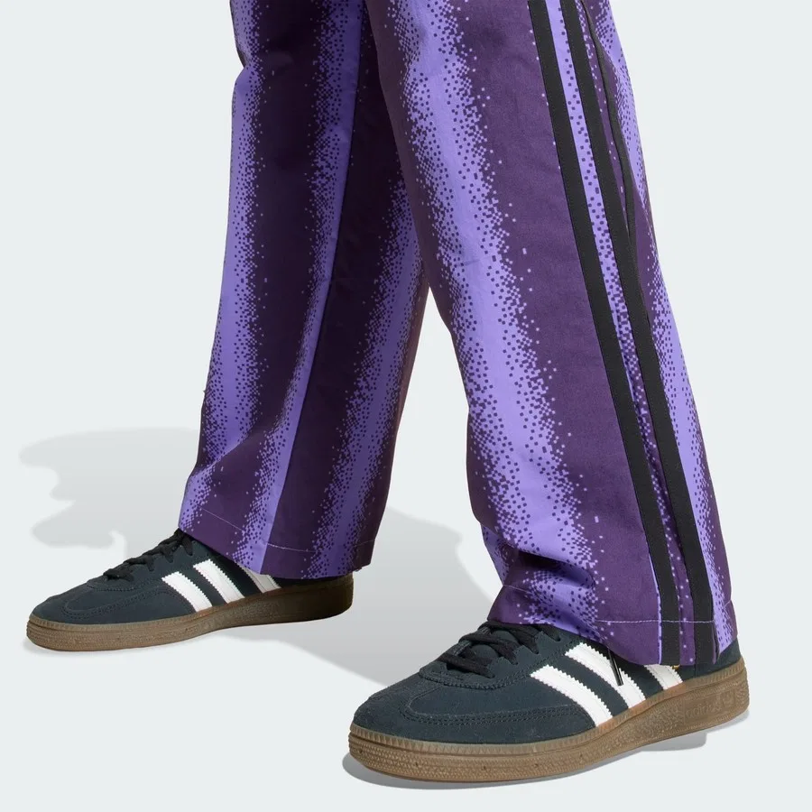 Брюки спортивные свободного кроя Minecraft Slim Fit adidas Originals, Фиолетовый — фото 4