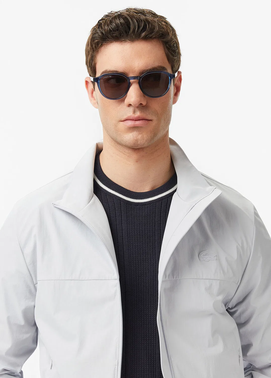 Куртка Regular Fit Lacoste, grey — фото 2