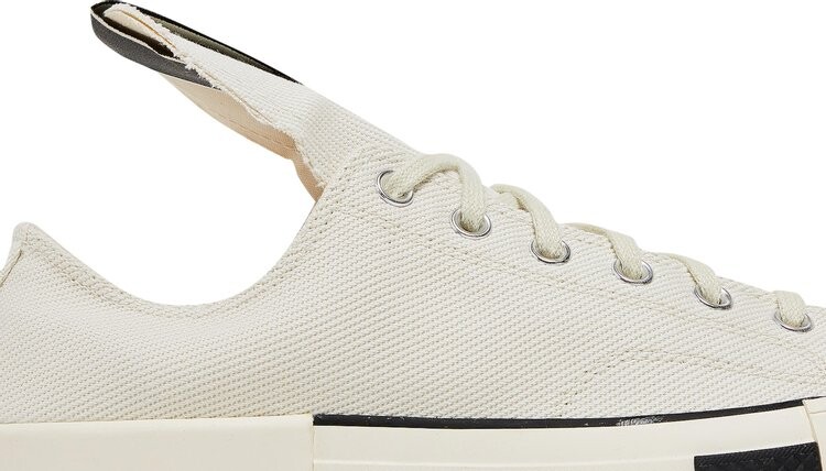 Кроссовки Converse Rick Owens x DRKSHDW DRKSTAR Chuck 70 Low Egret, белый — фото 2