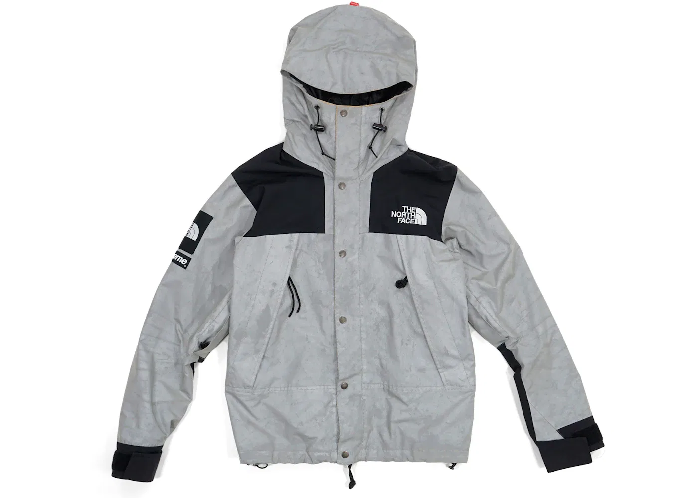 Мужская куртка с принтом The North Face 3M Reflective Mountain Supreme, Black