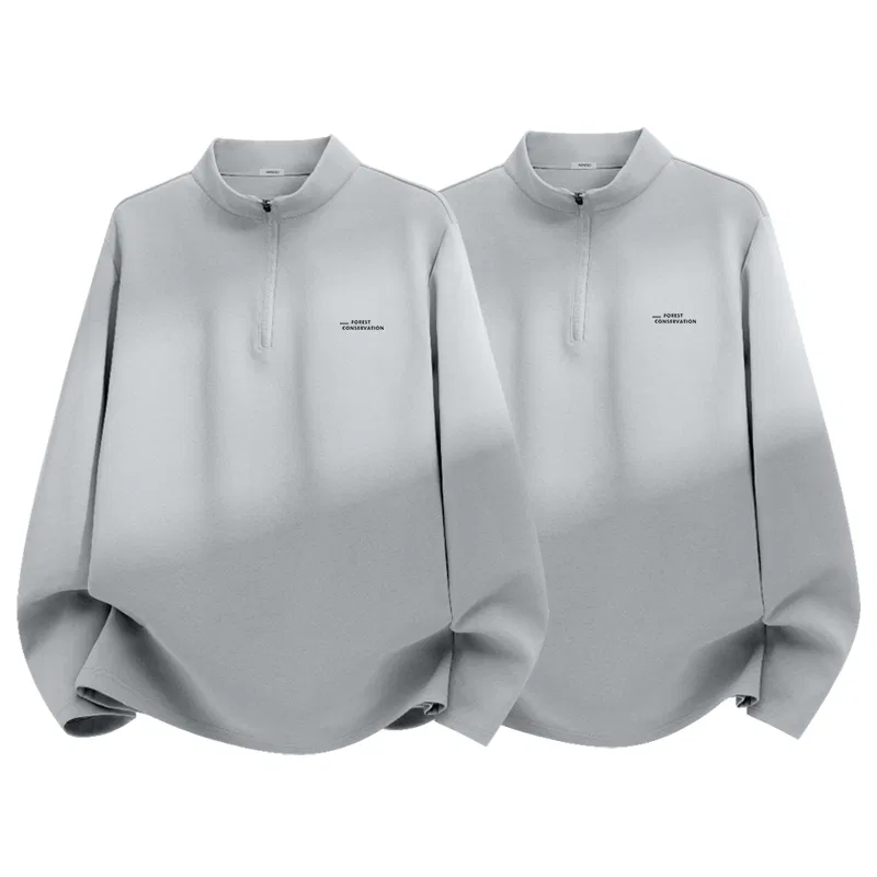 Детская футболка с быстросохнущей тканью MINISO, Light Gray (Mb Protective Forest Chest Logo)