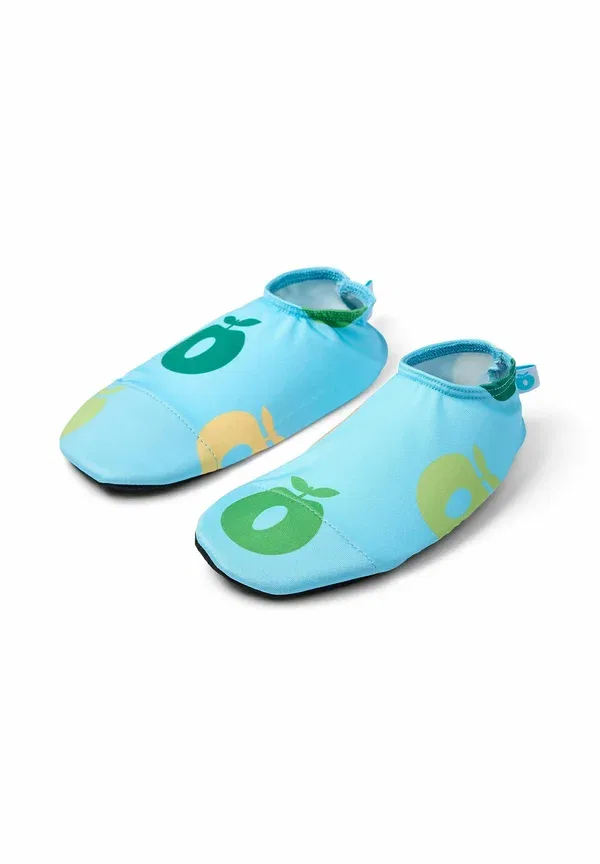 Носки с принтом Food Uv50 badesko med æbler - kojines Smafolk Pool Blue, голубой — фото 3
