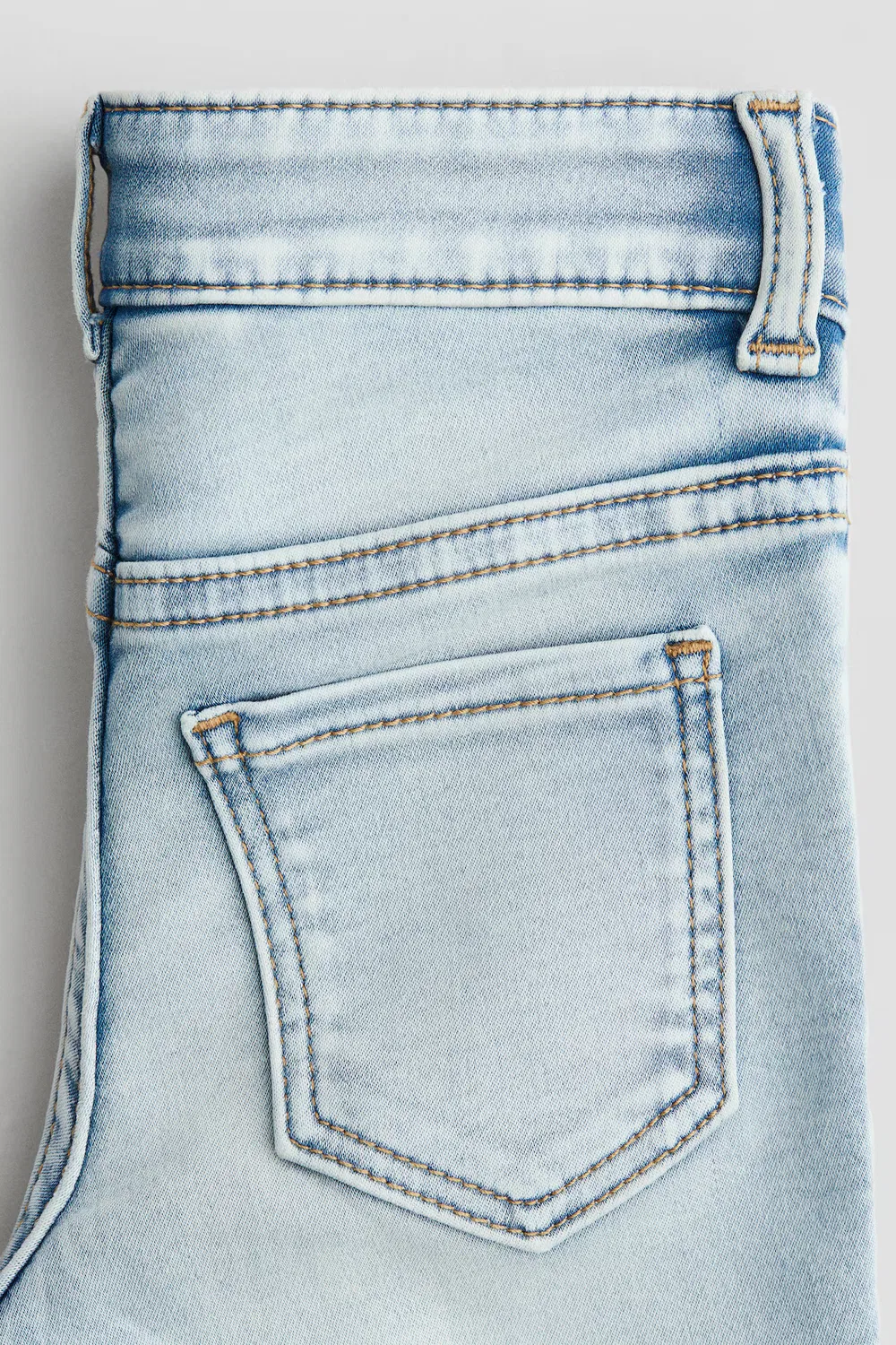 Очень мягкие джинсы-клеш H&M, Helles Denimblau — фото 3