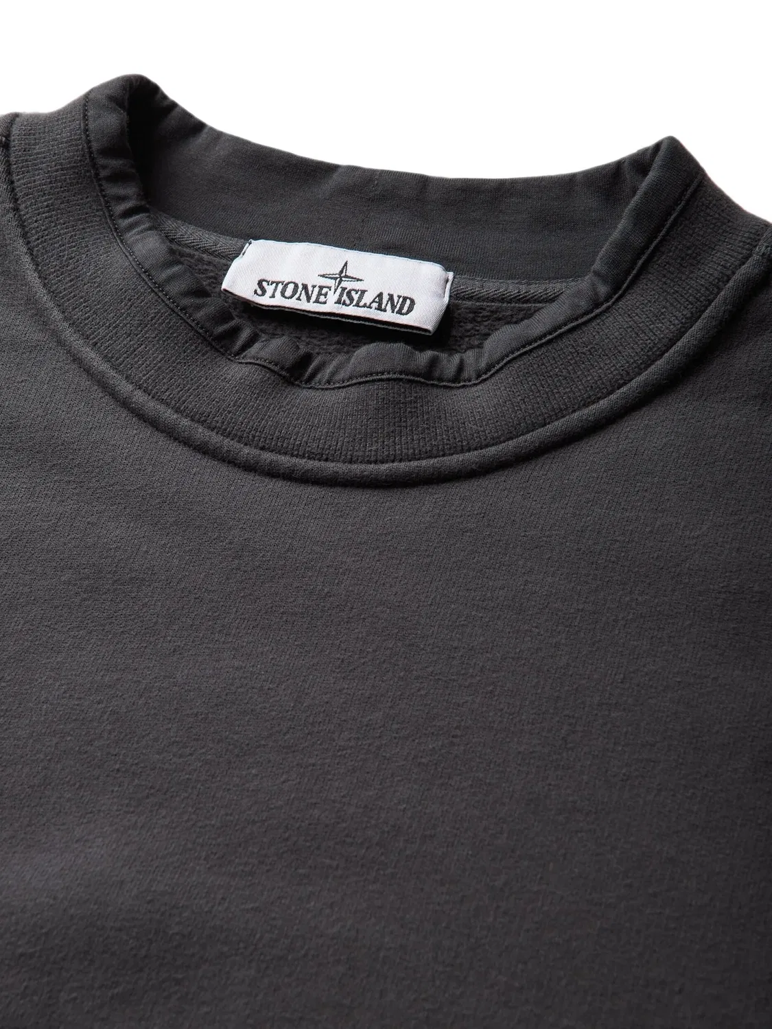 Stone Island Свитшот из органического хлопка серый — фото 2