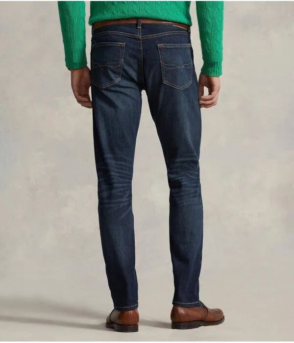 Мужские джинсы с зауженным кроем Sullivan Polo Ralph Lauren, Blu Marino — фото 3