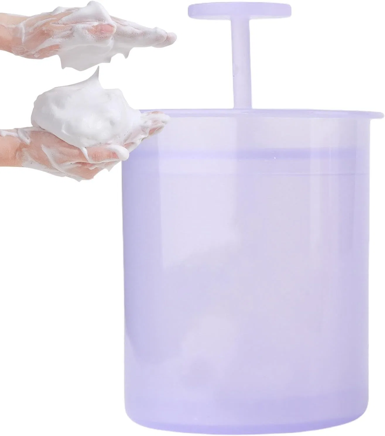 Пенообразователь для лица, ABS, 38 г, 5.8x5.8x10 см, Purple Generisch