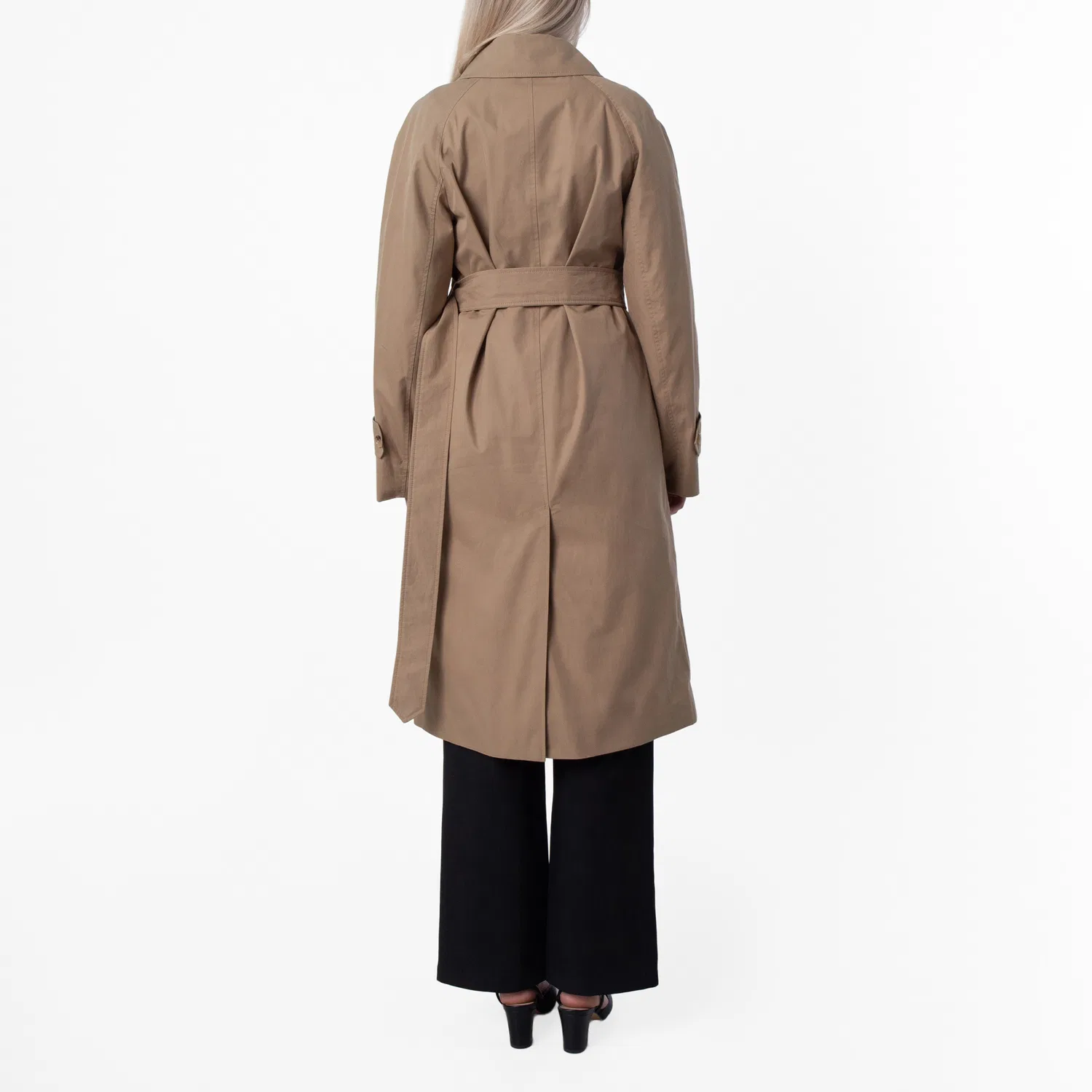 Пальто-тренч из хлопкового габардина с поясом Burberry, Teddy — фото 4