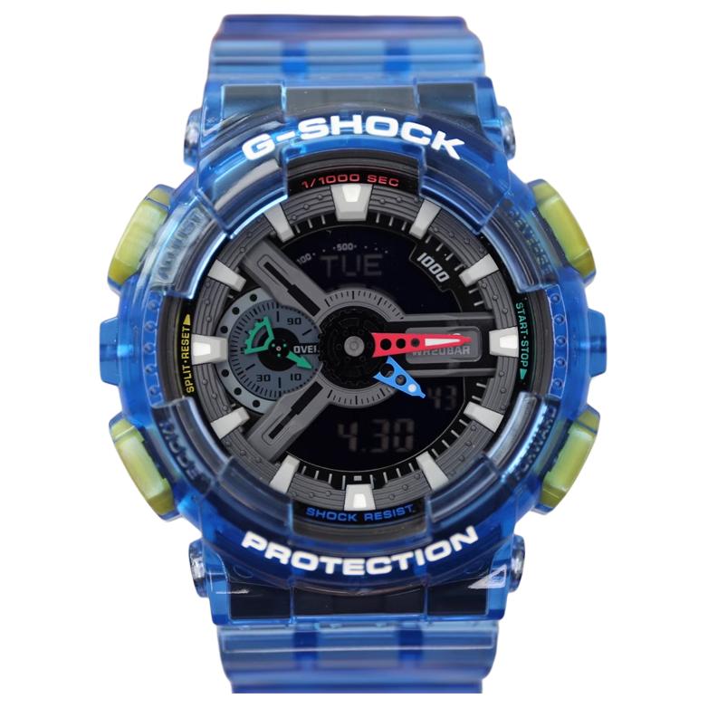 

G-SHOCK Ice Resilience Collection Кварцевый механизм Ремешок из смолы Японские / Корейские часы Унисекс Черный циферблат CASIO