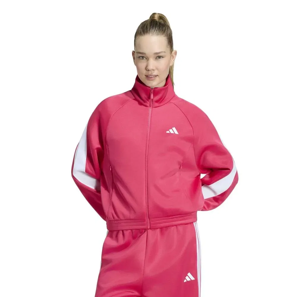 Худи на молнии Adidas Stadium, розовый