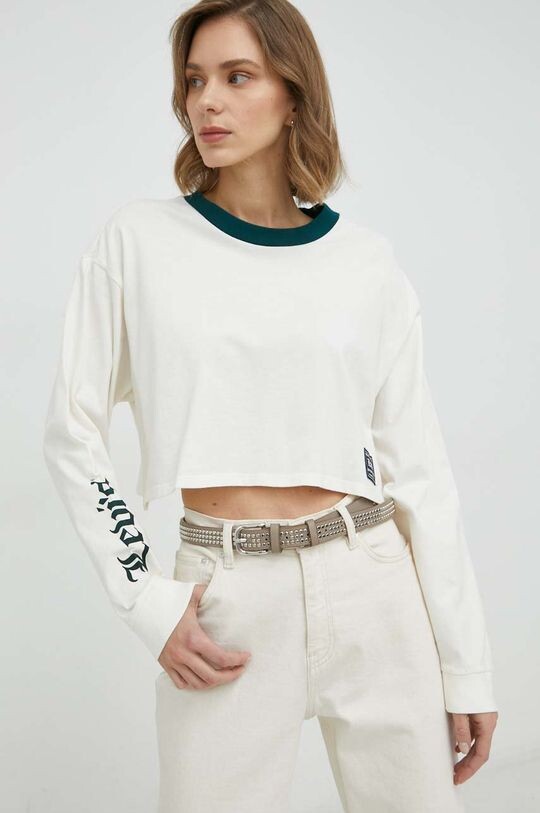 

Хлопковая рубашка с длинными рукавами Levi's, бежевый