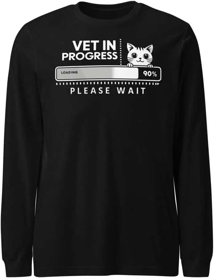 Мужская длинная футболка с прямым кроем 3501, Black